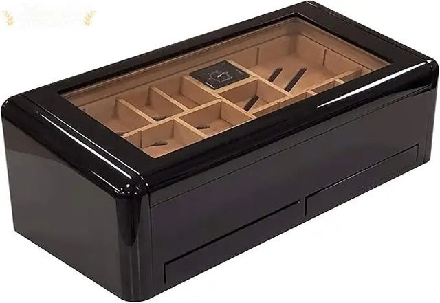 Baldwin Contemporary High Lacquer Desktop Cigar Humidor Humidor Enthusiast