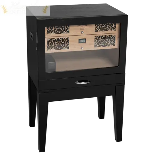 Balthazar II Cigar Humidor End Table Cigar Humidor - Humidor Enthusiast