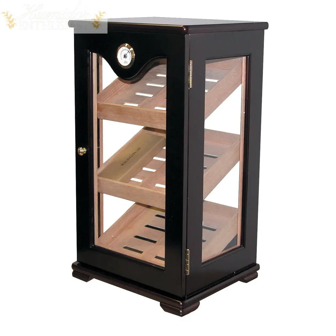 Counter Top Display Cigar Humidor (Mahogany Finish) - Humidor Enthusiast