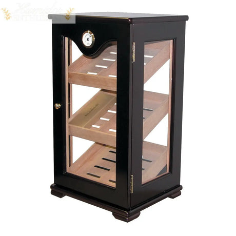 Counter Top Display Cigar Humidor (Mahogany Finish) - Humidor Enthusiast