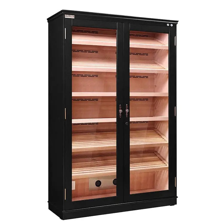 Double Door 1219 Cigar Cabinet Commercial Humidor Humidor Enthusiast