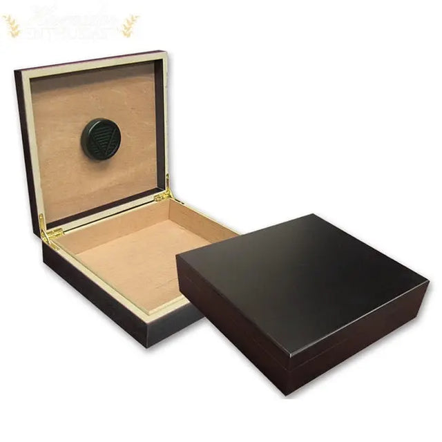 The Chateau Desktop Cigar Humidor w/ Humidifier - Humidor Enthusiast