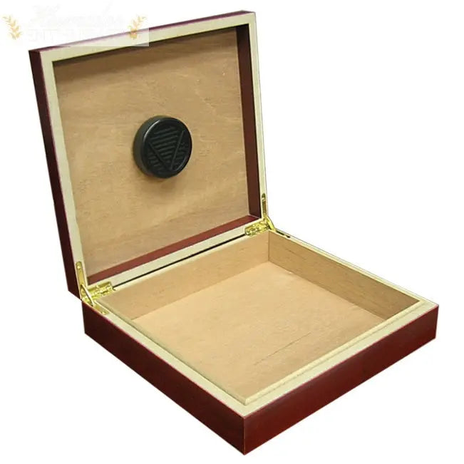 The Chateau Desktop Cigar Humidor w/ Humidifier - Humidor Enthusiast