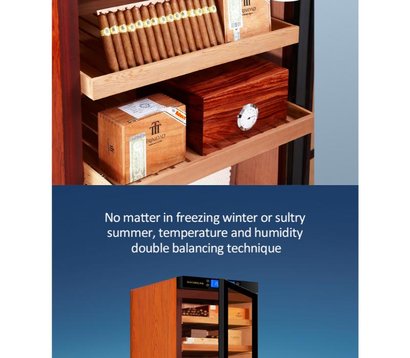 C380A Electronic Commercial Humidor Cabinet | 1,500 Cigars