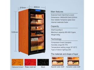 C230A Electronic Humidor Cabinet | 900 Cigars