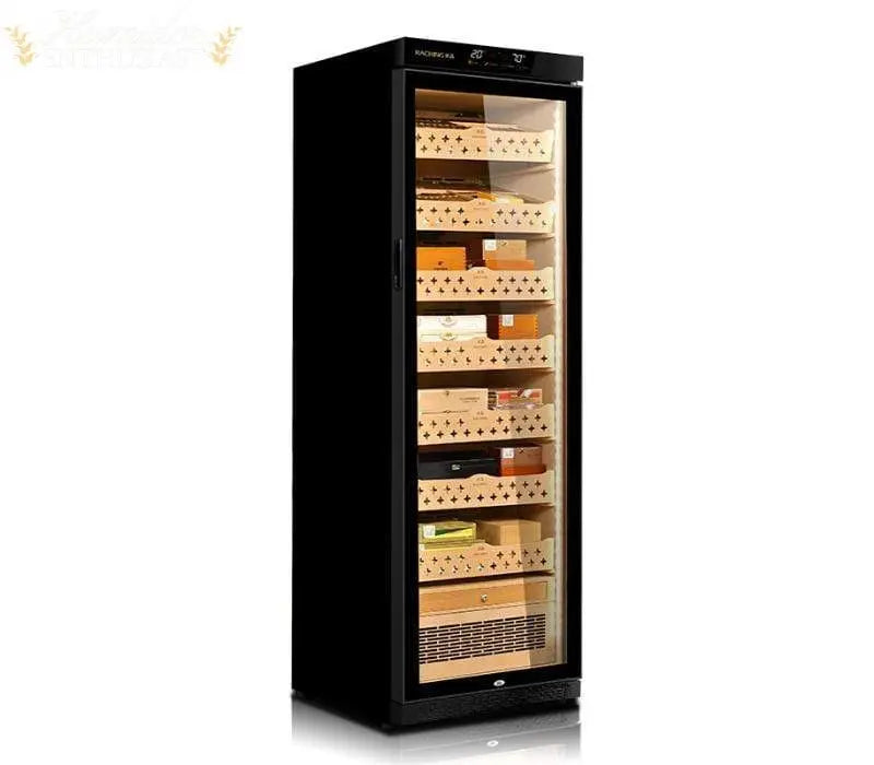 MON3800A Raching Precision Climate Controlled Electric Cigar Humidor Cabinet | 1,500 Cigars Raching