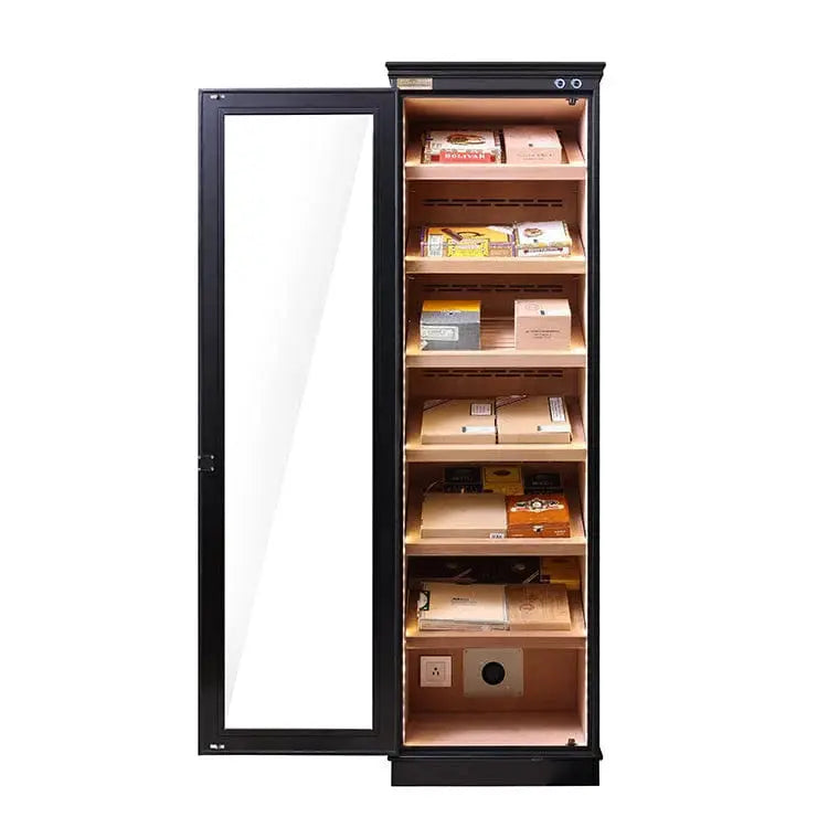 Single Door 559 Commercial Cigar Cabinet Humidor - Humidor Enthusiast