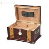 Solana Desktop Cigar Humidor - Humidor Enthusiast