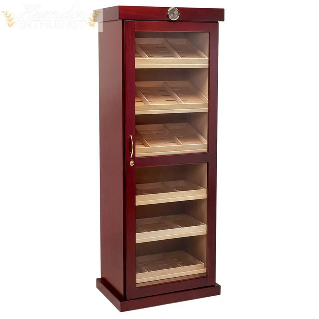 The Barbatus Wooden Cigar Cabinet Humidor - Humidor Enthusiast