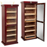 The Barbatus Wooden Cigar Cabinet Humidor - Humidor Enthusiast