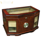 The Chancellor High Gloss Lacquer Desktop Cigar Humidor - Humidor Enthusiast