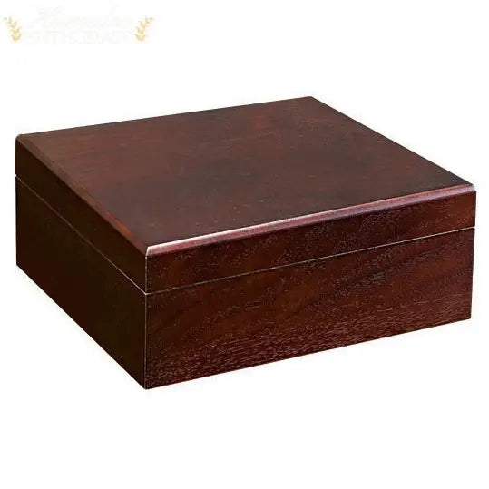 The Chardonnay Dark Authentic Walnut Desktop Cigar Humidor - Humidor Enthusiast