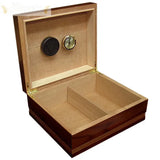 The Duke Routed Edge Desktop Cigar Humidor - Humidor Enthusiast