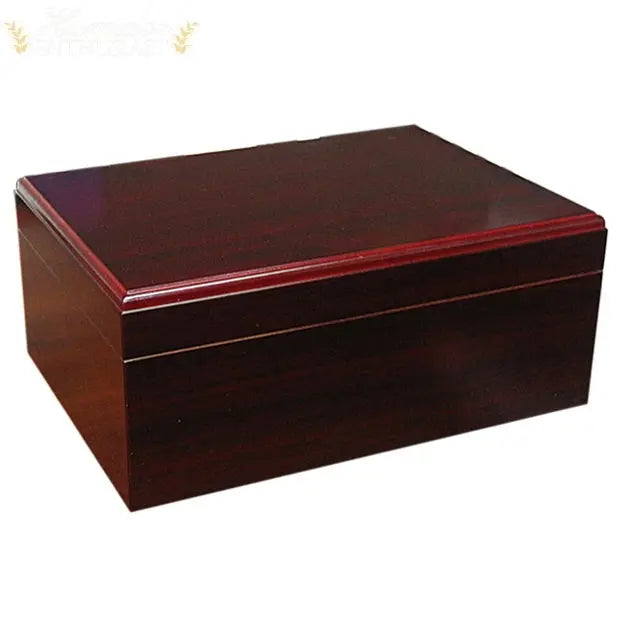 The Executive Cherry Desktop Cigar Humidor - Humidor Enthusiast