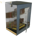 The Franklin Acrylic Display Cigar Humidor 6 Bins - Humidor Enthusiast