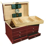 The Landmark Gloss Desktop Cigar Humidor - Humidor Enthusiast