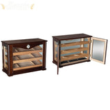 The Marciano Countertop Display Cigar Humidor - Humidor Enthusiast