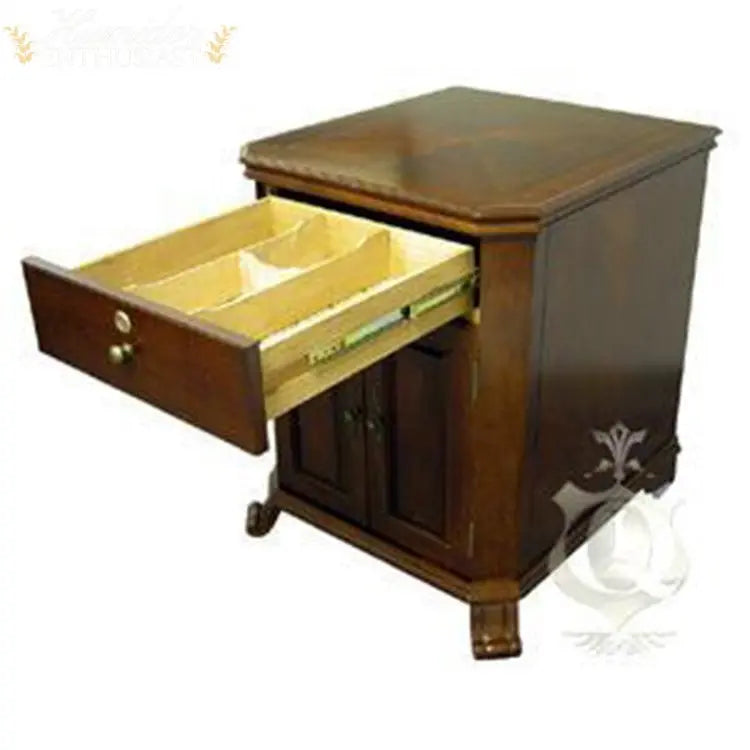 The Montegue End Table Cigar Humidor Humidor Supreme