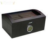 The Portofino Tinted Glass Desktop Cigar Humidor - Humidor Enthusiast