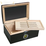 The Portofino Tinted Glass Desktop Cigar Humidor - Humidor Enthusiast