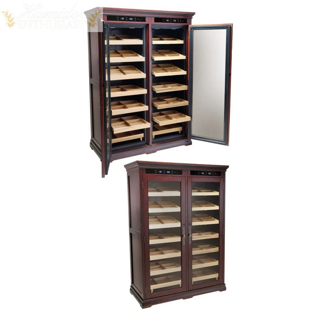 The Reagan 4000 Electric Cabinet Cigar Humidor - Humidor Enthusiast