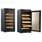 The Redford Lite Electric Cabinet Cigar Humidor - Humidor Enthusiast