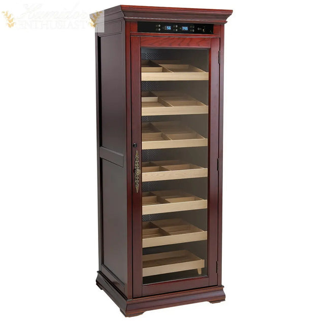 The Remington Electric Cabinet Cigar Humidor - Humidor Enthusiast