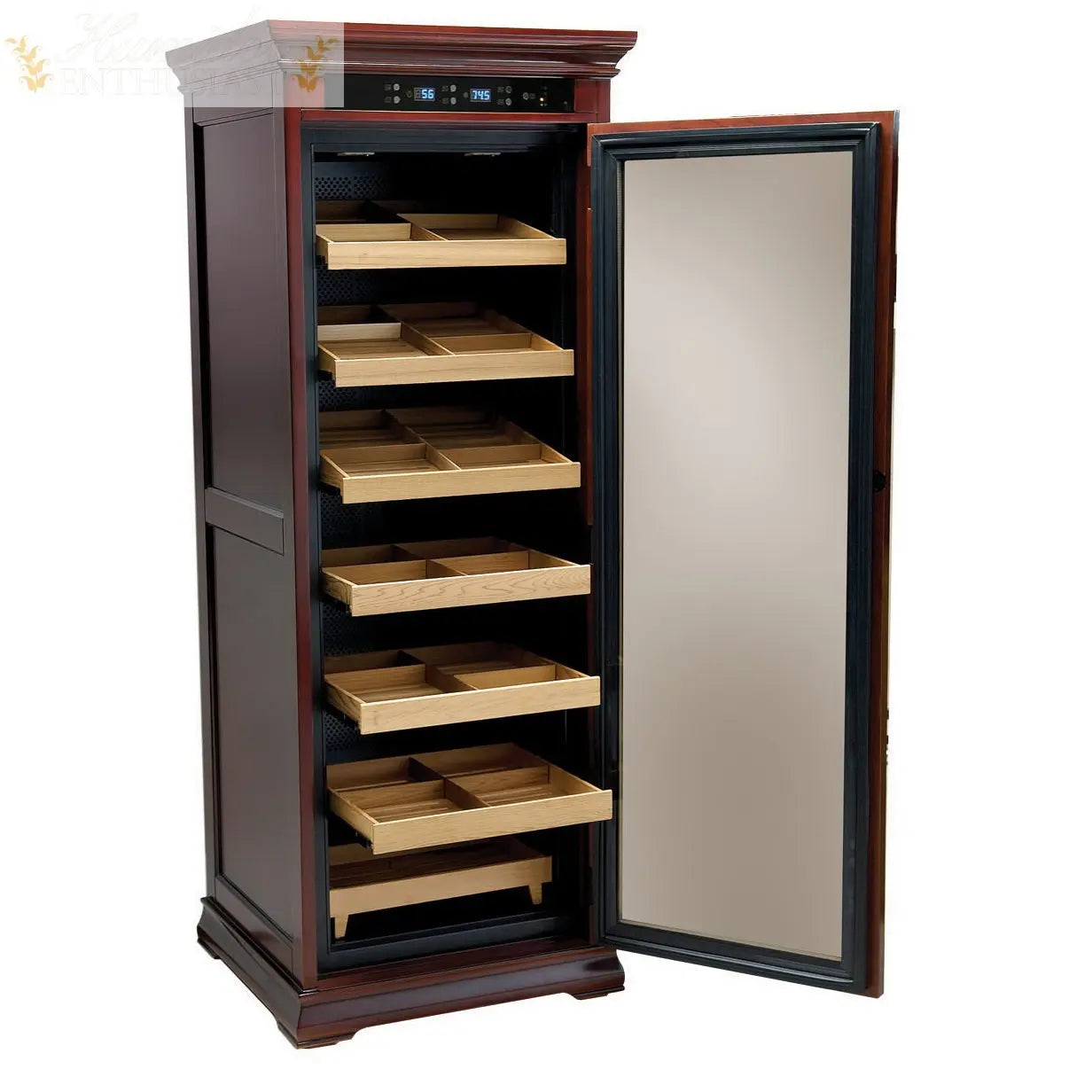 The Remington Electric Cabinet Cigar Humidor - Humidor Enthusiast