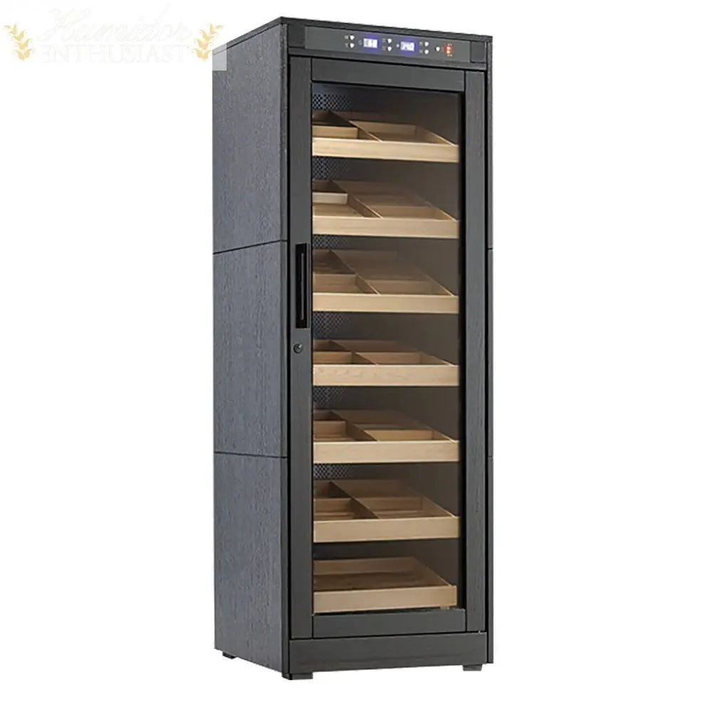 The Remington Lite Electric Cabinet Cigar Humidor - Humidor Enthusiast