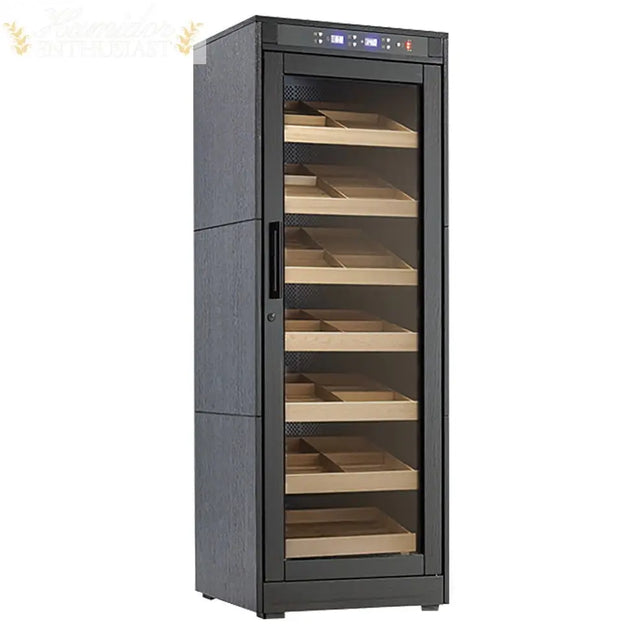 The Remington Lite Electric Cabinet Cigar Humidor - Humidor Enthusiast