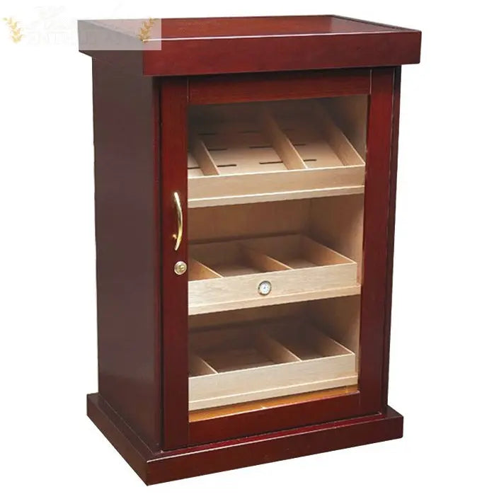 The Spartacus Display Tower Cabinet Cigar Humidor - Humidor Enthusiast