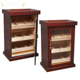 The Spartacus Display Tower Cabinet Cigar Humidor - Humidor Enthusiast