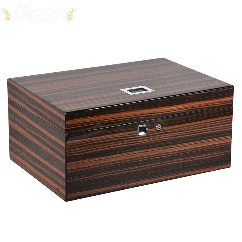 The Tryck Desktop Cigar Humidor Elegant Bar