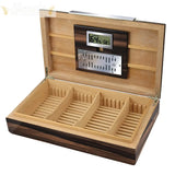 The Vanderbilt Lacquer Finish Desktop Cigar Humidor - Humidor Enthusiast