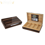 The Vanderbilt Lacquer Finish Desktop Cigar Humidor - Humidor Enthusiast