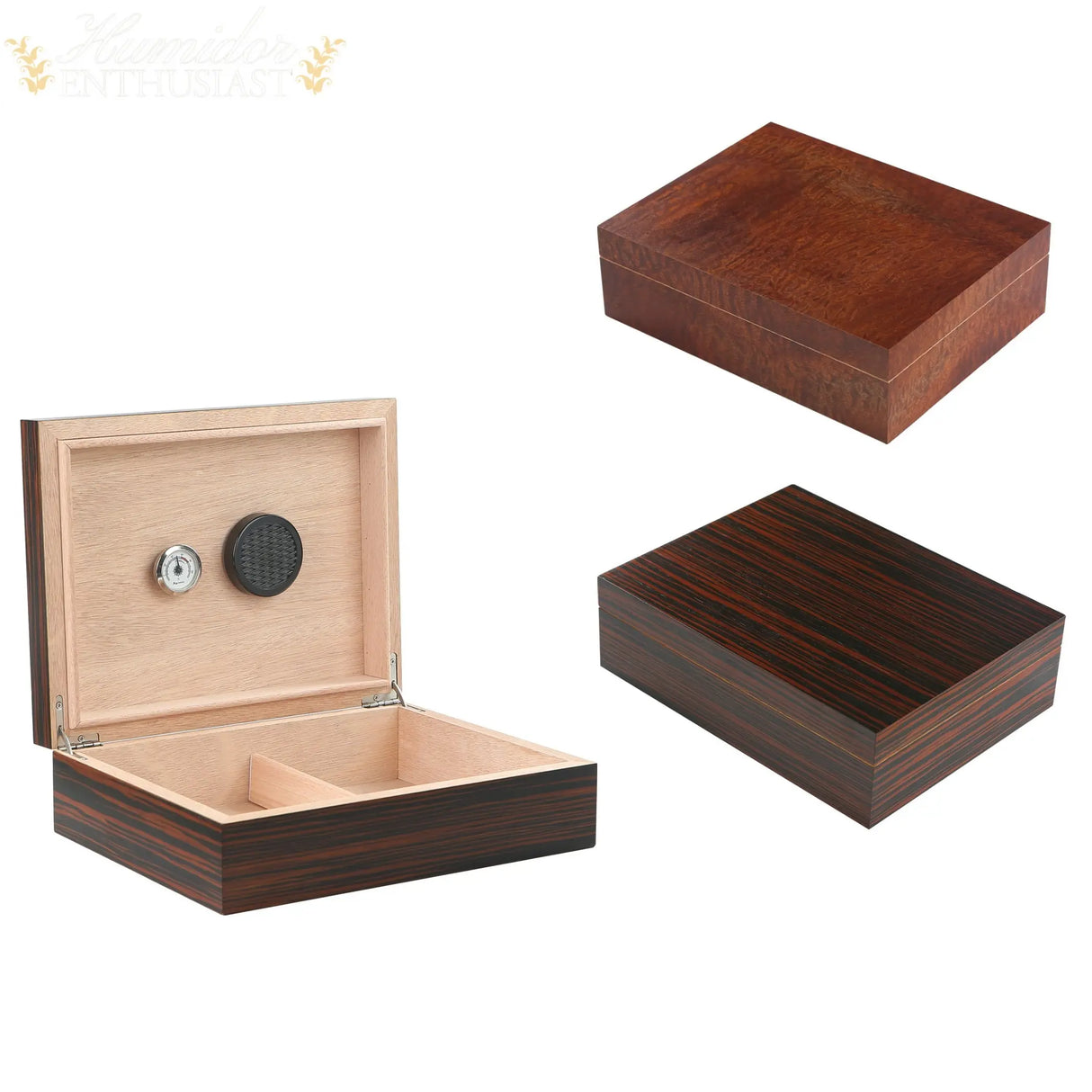 The Vizcaya Desktop Cigar Humidor - Humidor Enthusiast