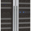 Image of Allavino 349 Bottle Three Zone Stainless Steel Side-by-Side Wine Refrigerator