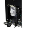 Image of Kegco K209B-3NK Triple Keg Tap Faucet Draft Beer Dispenser Kegerator - Black Cabinet with Matte Black Door