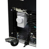 Image of Kegco KOM20B-2NK Dual Faucet Kombucha Keg Cooler with Black Cabinet and Door