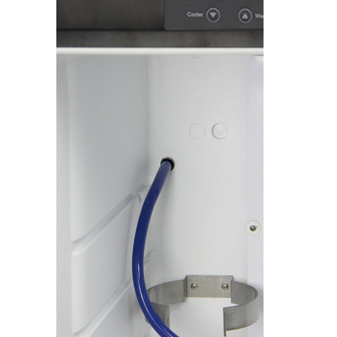 Kegco K309B-1NK Single Tap Beer Faucet Keg Dispenser with Digital Control - Black Cabinet with Matte Black Door