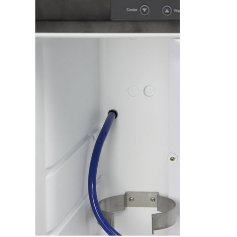 Kegco KOM30S-3NKThree Faucet Digital Kombucha Dispense System - Black Matte Cabinet and Stainless Steel Door