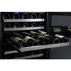 Image of Allavino 56 Bottle Single Zone Stainless Steel Left Hinge Wine Refrigerator