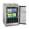 Image of Kegco HK38SSU-1 Full Size Digital Outdoor Undercounter Kegerator with X-CLUSIVE Premium Direct Draw Kit - Right Hinge