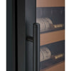 Image of Allavino 99 Bottle Single Zone Black Right Hinge Wine Refrigerator