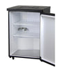 Image of Kegco MDK-209SS-01 Full Size Kegerator - Black Cabinet with Stainless Steel Door - No Kit, Cabinet Only
