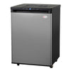 Image of Kegco MDK-309SS-01 Full Size Digital Kegerator - Black Cabinet with Stainless Steel Door - No Kit, Cabinet Only