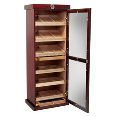 The Barbatus Wooden Cabinet Humidor by Prestige Import Group