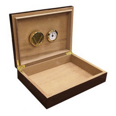 The Bellevue Dark Walnut Lacquer Humidor by Prestige Import Group