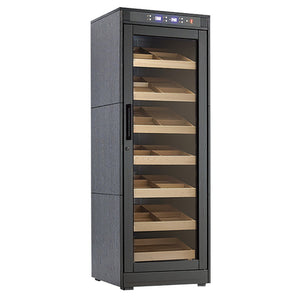 The Remington Lite Electric Cabinet Cigar Humidor by Prestige Import Group