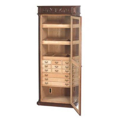 Quality Importers, Olde English Display Cabinet Humidor by Quality Importers, Humidor - Humidor Enthusiast